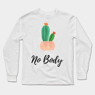 no body Long Sleeve T-Shirt